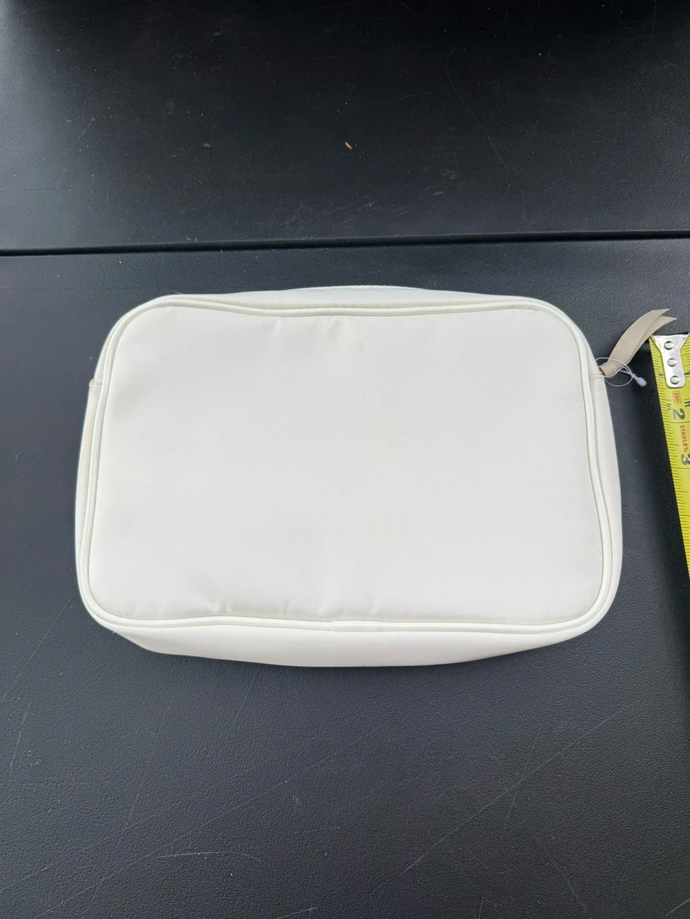 Women’s J. Crew White Travel Toiletry Bag
